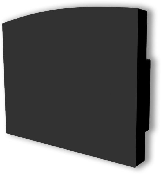 ISOLED Endkappe EC225 für Profil MAXI-AB V2 schwarz, 1 STK