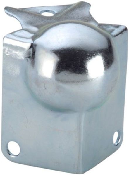 Adam Hall Hardware 41141 Kugelecke klein mit integrierter L-Ecke 39 mm gek
