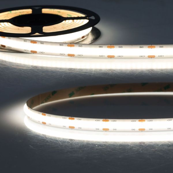 ISOLED LED COB940 Linear Flexband, 24V DC, 14,4W, IP20, 4000K, 5m Rolle, 288 LED/m