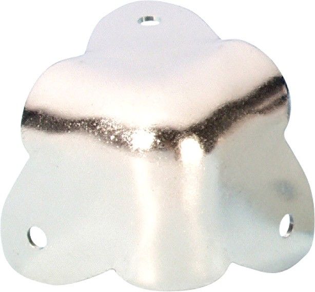 Adam Hall Hardware 4020 Ecke dreischenklig vernickelt