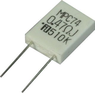 Ersatzteil Widerstand 0,5 Ohm 5W (radial bedrahtet)