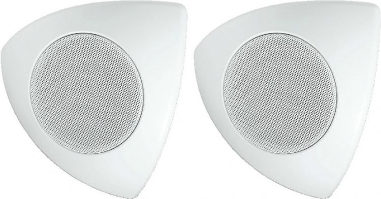 MONACOR MKS-48/WS Lautsprecherboxen-Paar