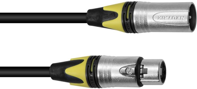 PSSO XLR Kabel COL 3pol 20m sw Neutrik