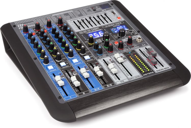 Power Dynamics PDM-S604 6-Kanal-Profi-Analogmischpult