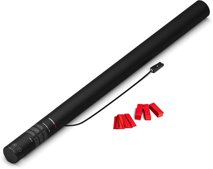 Magic FX Elektrische Konfettikanone PRO 80cm - Rot