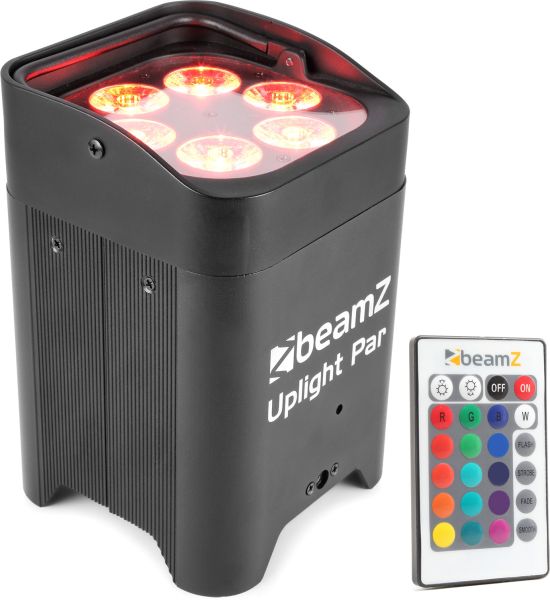 beamZ BBP96 Batterie Uplight Par 6x 12W -B-Stock-