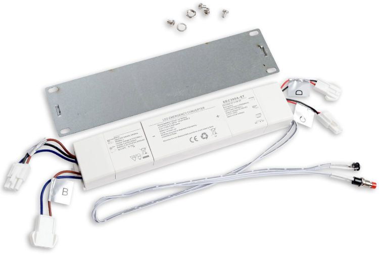 ISOLED Notlicht Akkumodul 3000 mAh, 2,5W 3h (30-300V) für nicht dimmbare Wannenleuchten HEQ