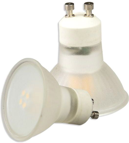 ISOLED GU10 LED Strahler 3W, 270°, opal, warmweiß