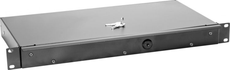 OMNITRONIC Rackschublade KE-1 Rackschublade mit Schloss 1HE -B-Stock-