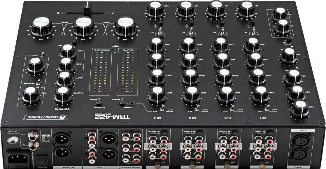 OMNITRONIC TRM-422 4-Channel Rotary Mixer - cheap at LTT