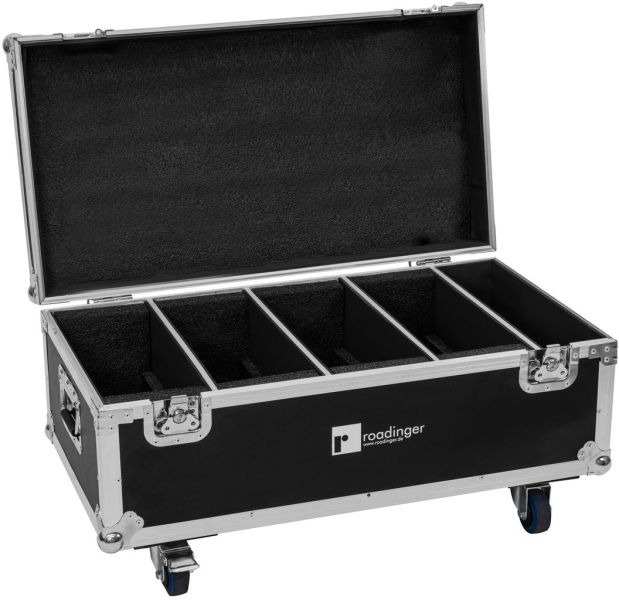 ROADINGER Flightcase 4x LED PLL-384