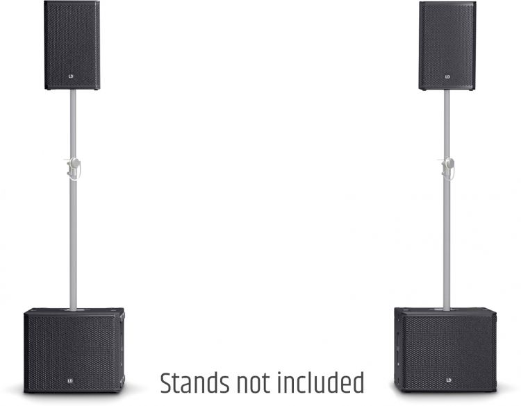 LD Systems STINGER G3 EVENT SET A - 2 x 10" Aktiv-PA-Lautsprecher + 2 x 15" Aktiv-Subwoofer