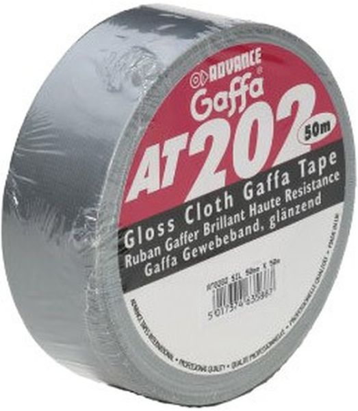 Advance Tapes 5807 S Gaffa Klebeband silber 50 mm x 50m