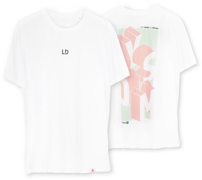 Merchandise "YSOM"-ZigZag T-Shirt - Unisex S - LD Systems T-Shirt mit "YSOM"-ZigZag Motiv