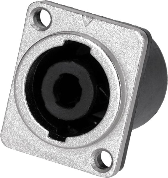 Adam Hall Connectors 4 STAR P SM4 - Einbaubuchse 4-Pol Lautsprecher Steckverbinder Male