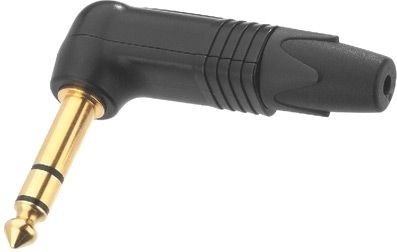 Neutrik NP 3 RXB - Klinkenstecker 6,3mm 90° stereo