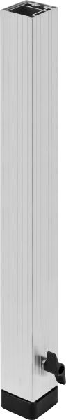 Bullstage Teleskopfuß vierkant 60x60mm - Höhe 80 bis 140 cm -B-Stock-