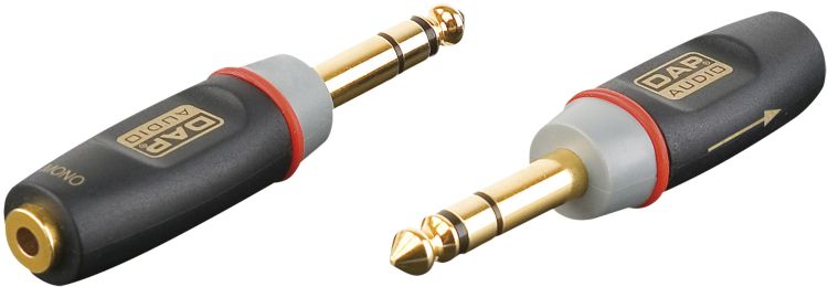 DAP XGA12 - Klinke/M stereo > Mini Klinke/F  Inkl. 2x10 kilo-Ohm