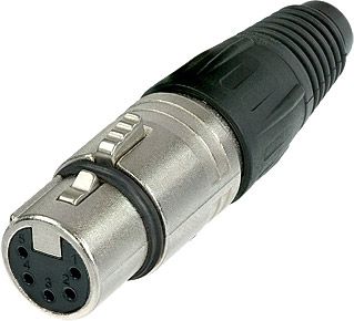 Neutrik NC 5 FX XLR Stecker 5-Pol female