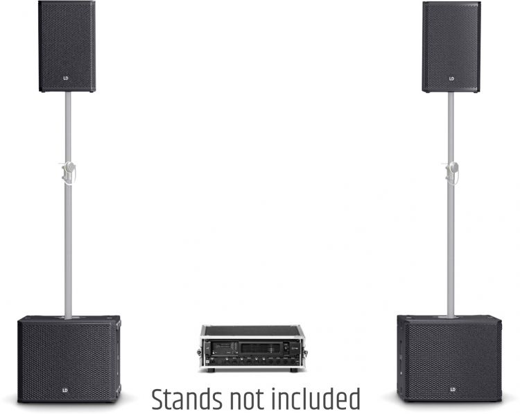 LD Systems STINGER G3 EVENT SET - 2 x 10" Passiv-PA-Lautsprecher + 2 x 15" Passiv-Subwoofer +