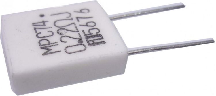 Widerstand 0,22 Ohm 5W (radial bedrahtet)