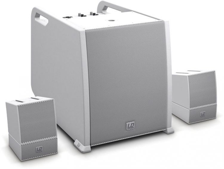 LD Systems CURV 500 AVS W Portables Array System AV Set, weiß