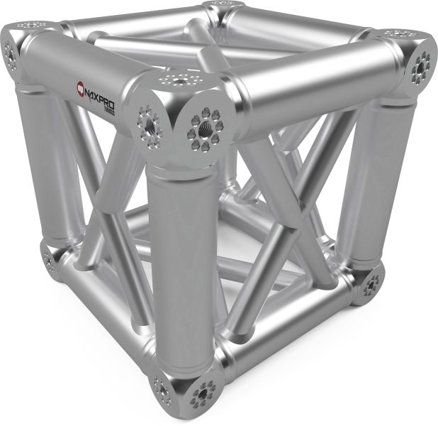 Naxpro-Truss HD 34 Boxcorner mit 8 Halbverbinder M12