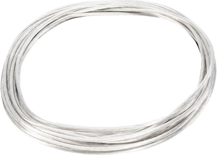 SLV TENSEO Niedervolt-Seilsystem, weiß, 4mm², 10m