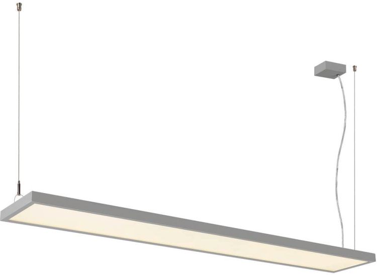 SLV WORKLIGHT PRO 150, Pendelleuchte, 150cm, 4000K, DALI, Touch, grau