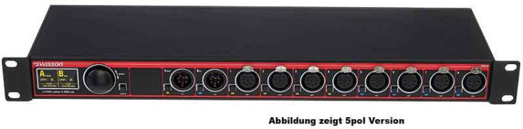Swisson XPD-28-8R (Rack), RDM-DMX-Splitter