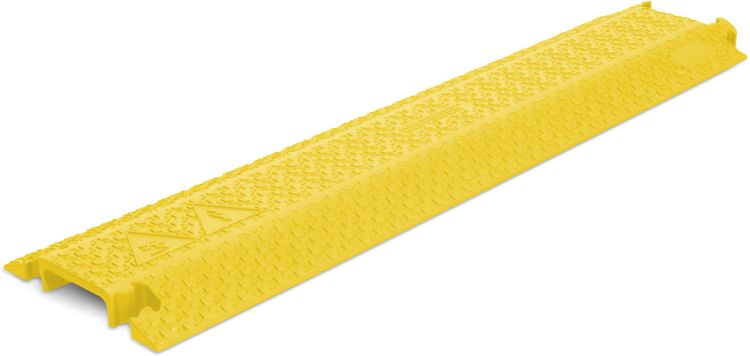 Defender XPRESS 100 YEL R - XPRESS Drop-over Kabelbrücke 100mm Retail, gelb