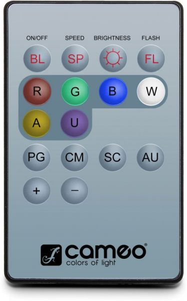 Cameo Q-SPOT REMOTE Infrarot Fernbedienung für Q-SPOTS