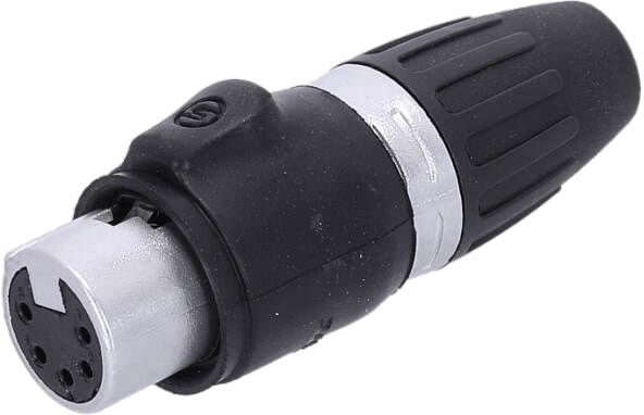 Adam Hall Connectors 4 STAR C XF5 IP65 - XLR Stecker 5-Pol Female IP65