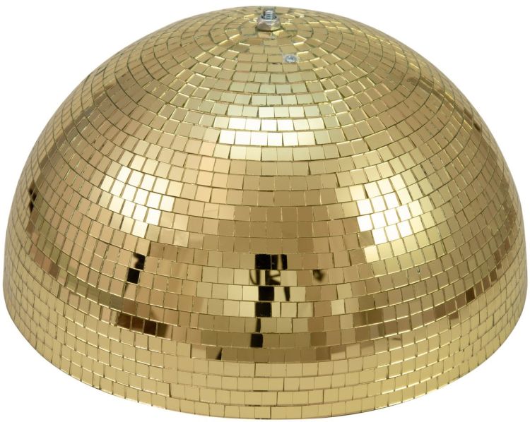 EUROLITE Spiegel-Halbkugel 50cm gold motorisiert