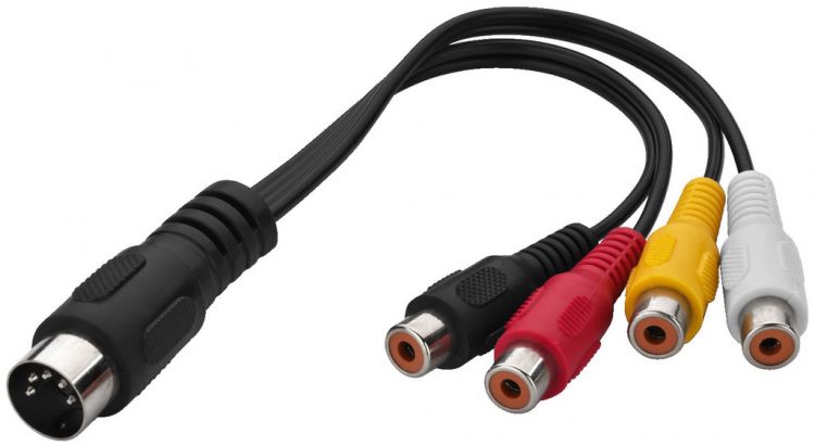 MONACOR ACA-15/1 Audio-Kabel-Adapter