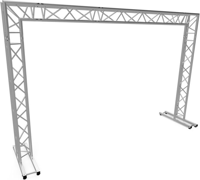 Naxpro-Truss FD33 Traversen Torbogen Spitze innen 4,00 x 2,57 m (BxH)