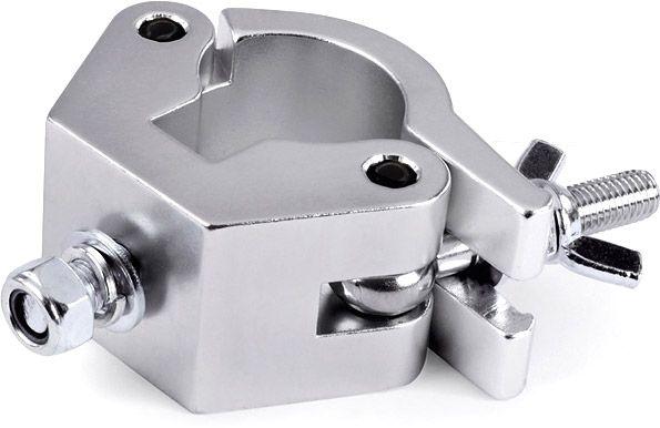 Riggatec Halbschelle - Halfcoupler breit silber bis 750kg MKII (48-51mm)