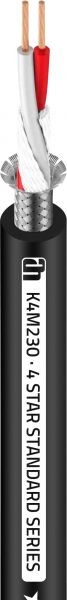 Adam Hall Cables 4 STAR M 230 - Mikrofonkabel 2 x 0,30 mm²