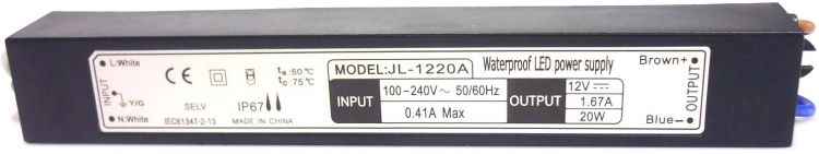 EUROLITE Netzteil 12V/1,67A IP T500 RGB (JL-1220A)