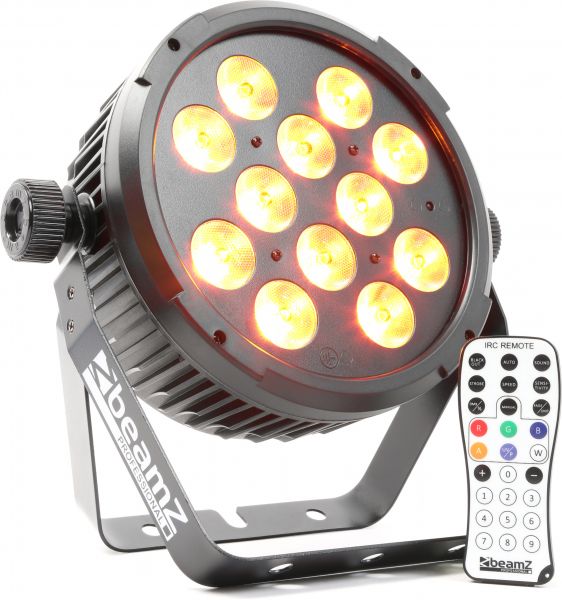 beamZ BT300 FlatPAR 12x 10W 6-in-1 LEDs