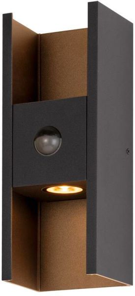 SLV FLATT II, Wandaufbauleuchte, SENSOR, 2700 K, max. 10 W, schwarz -B-Stock-