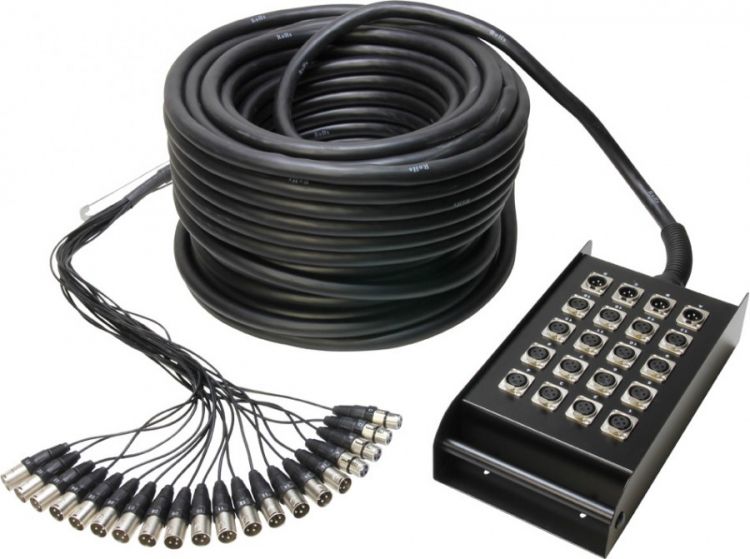 Adam Hall Cables K 20 C 50 Multicore mit Stagebox 16/4 50 m
