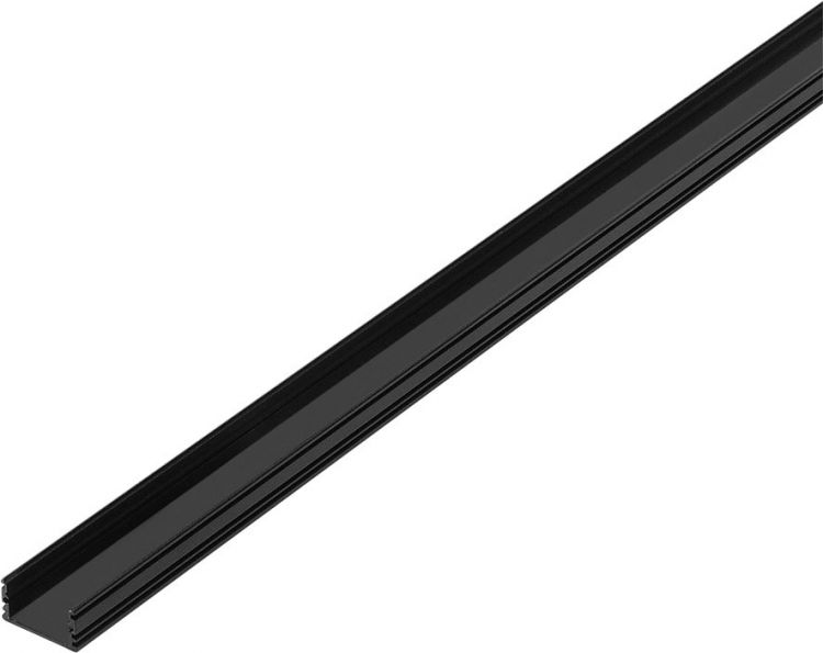 SLV GLENOS, Linear-Aufbau-Profil 2713, schwarz matt, 2 m