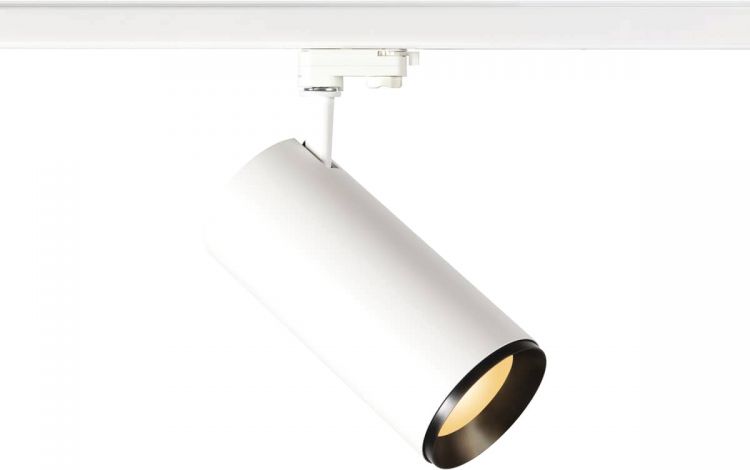 SLV NUMINOS® XL PHASE, 3 Phasen Spot weiß / schwarz 36W 2700K 60°
