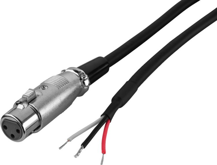 MONACOR MCA-100J/XP Adapterkabel, XLR-Kupplung, 1 m