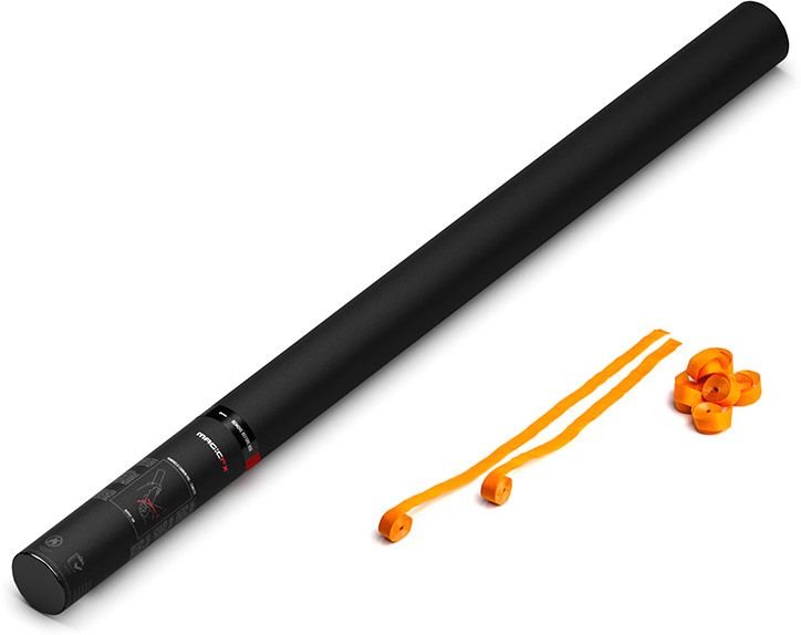 Magic FX Handbetriebene Streamerkanone PRO 80cm - Orange