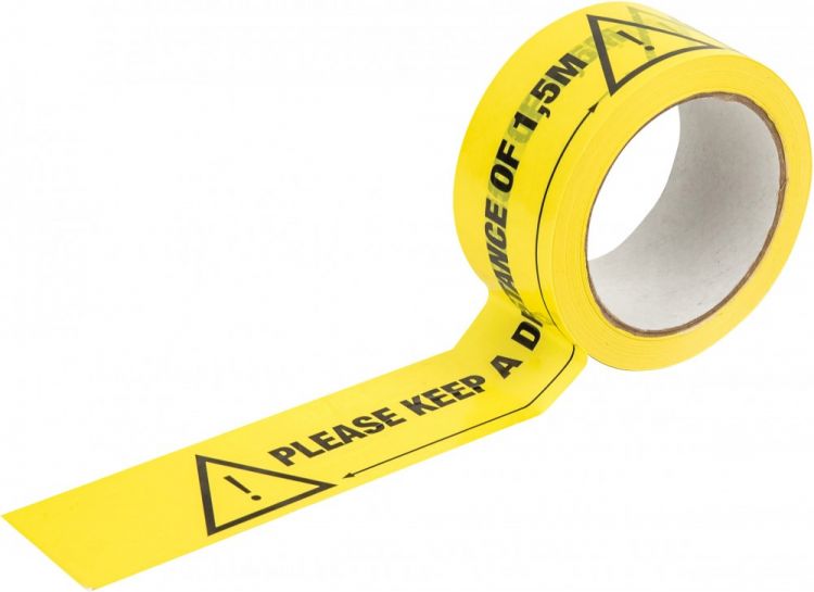 Showgear Tape Social Distance - English Adhesive