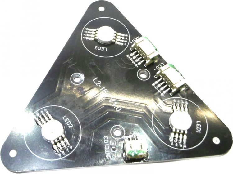 Ersatzteil Platine (LED) LED TL-3 RGB+UV (L2-164 V1.1)