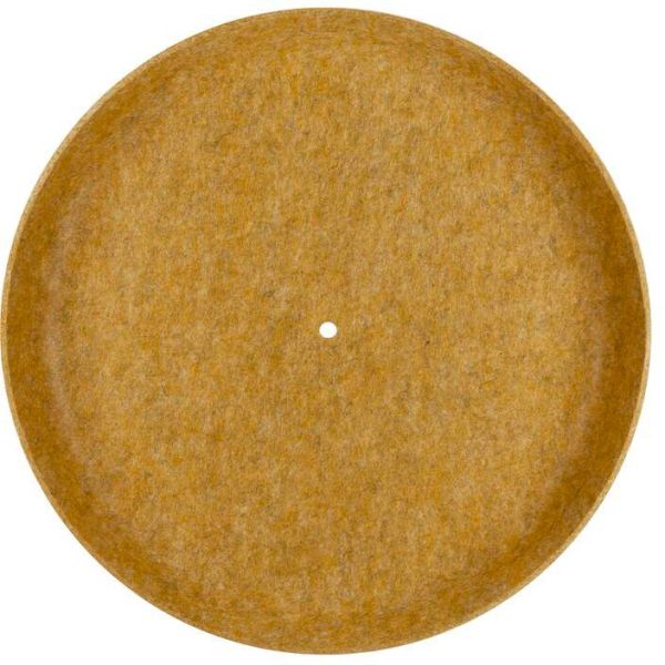 SLV GRIP! FLAT, Felt shade Ø50cm x 6,2cm, ocker