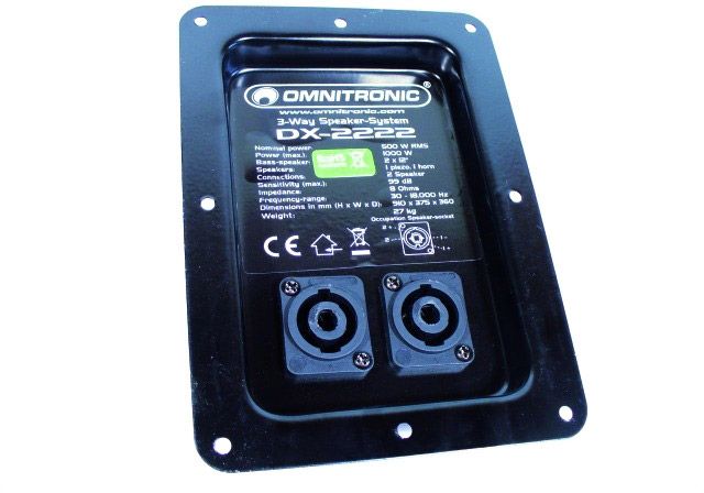 Frequenzweiche DX-2222 mit Anschlußfeld